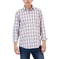 Wholesale π― Alfani Men's Ramal Geometric-Print π Shirt, Created For Macy's Sweet Seafoam β