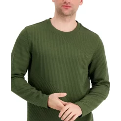 Budget π― Alfani Men's Slim Geometric-Print Tie, Created For Macy's Burgundy π