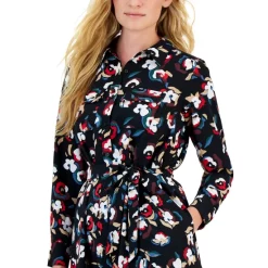 Budget β Alfani π© Women's Tie-Waist Satin Blazer, Created For Macy's Red Burgundy β