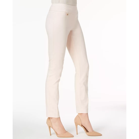Best Pirce βοΈ Alfani Tummy-Control Pull-On Skinny Pants, Regular, Short And Long Lengths, Created For Macy's Silver Peony π€© - Image 4