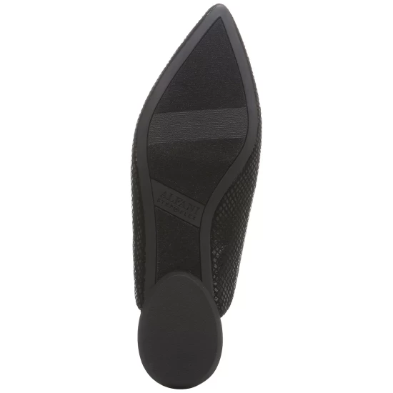 Best Pirce βοΈ Alfani π© Women's Serrice Pointed-Toe Flats, Created For Macy's Black Snake π - Image 8