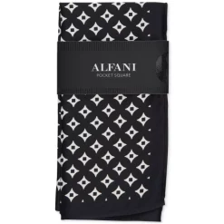 New 🔥 Alfani Men's Warren Textured Short Sleeve 👕 Shirt, Created For Macy's Deep Black 🎁