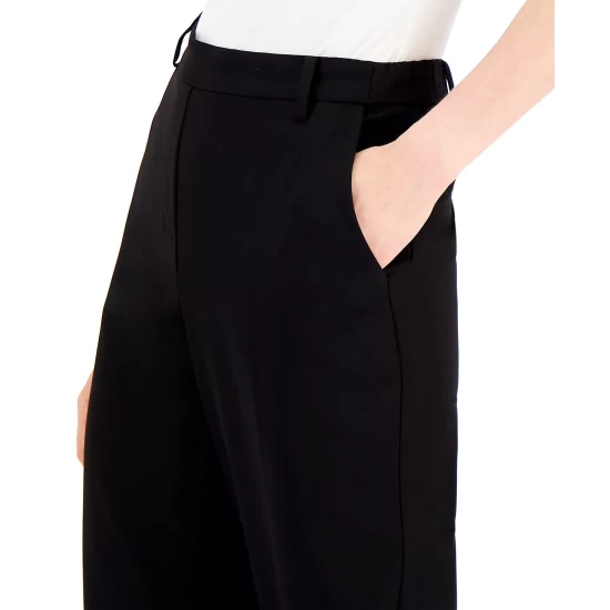 Best Sale β€οΈ Alfani Plus Size Printed Shirred V-Neck Top, Created For Macy's Black π― - Image 2