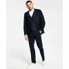 Brand new ✨ Alfani Men's Slim-Fit Diamond Grid Vested Tuxedo Separates, Created For Macy's Navy 🌟