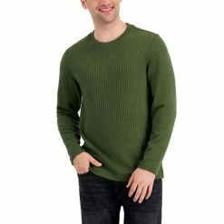 Budget π Alfani Men's Directional Ribbed Sweater, Created For Macy's Costa Green β¨