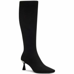 New π Alfani π© Women's Cecee π Dress π₯Ύ Boots, Created For Macy's Black Micro π