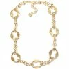 Best reviews of 🌟 Alfani Gold-Tone Sculptural Link All-Around Statement Necklace, 17 + 2 Extender, Created For Macy's 🛒