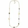 Best Sale 🎉 Alfani Gold-Tone Stone Disc Strand Necklace, 42 + 2 Extender, Created For Macy's 🤩