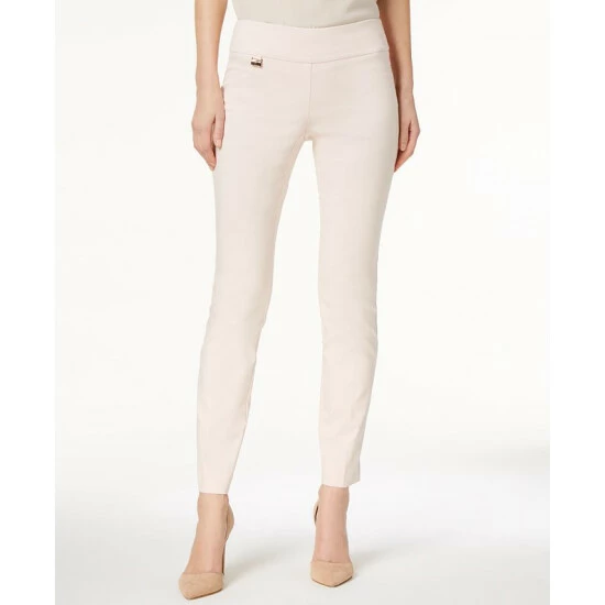 Best Pirce βοΈ Alfani Tummy-Control Pull-On Skinny Pants, Regular, Short And Long Lengths, Created For Macy's Silver Peony π€©