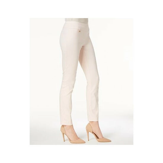 Best Pirce βοΈ Alfani Tummy-Control Pull-On Skinny Pants, Regular, Short And Long Lengths, Created For Macy's Silver Peony π€© - Image 3