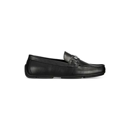 Deals β Alfani Men's Egan Faux Leather Driving Loafers, Created For Macy's Black π - Image 2