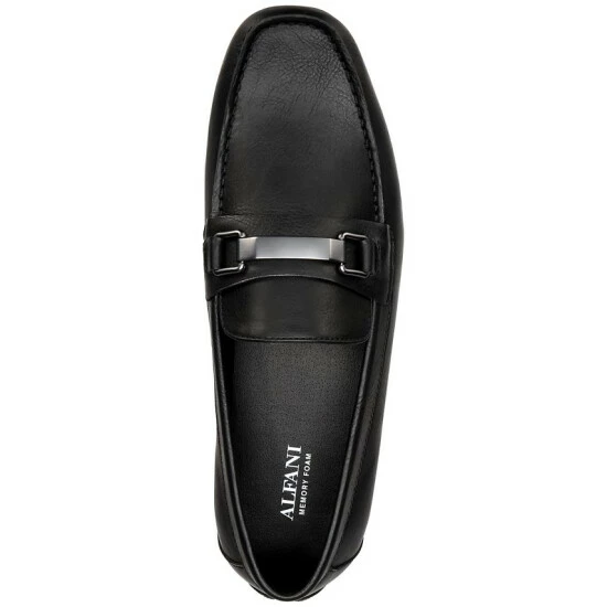Deals β Alfani Men's Egan Faux Leather Driving Loafers, Created For Macy's Black π - Image 4
