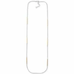 New β Alfani Two-Tone Bar Station Strand Necklace, 40 + 2 Extender, Created For Macy's Yellow π€©