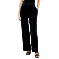 Best reviews of ✔️ Alfani 👩 Women's Velvet Wide-Leg Pull-On Pants, Created For Macy's Deep Black ✔️