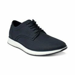 Wholesale 🌟 Alfani Men's Textured Faux-Leather Lace-Up 👟 Sneakers, Created For Macy's Blue ✔️