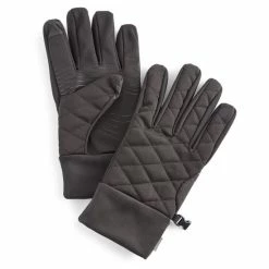 Wholesale ❤️ Alfani Men's Heavyweight Tech Gloves, Created For Macy's Grey/black 🔔