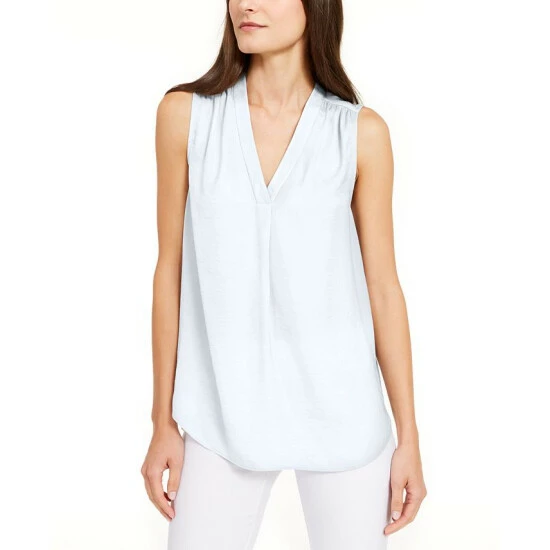 Top 10 β¨ Alfani Petite V-Neck Tank Top, Created For Macy's Bright White π§¨