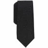 New 🛒 Alfani Men's Passaic Grid Tie, Created For Macy's Black 🔥