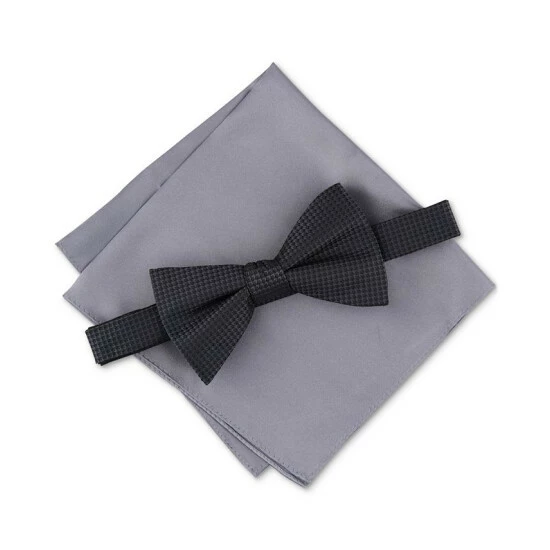 Cheapest π― Alfani Men's Walley Solid Bow Tie & Pocket Square Set, Created For Macy's Purple π―