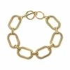 Flash Sale ✔️ Alfani Gold-Tone Chunky Oval Chain Link Bracelet, Created For Macy's 💯