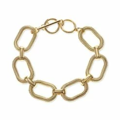 Flash Sale ✔️ Alfani Gold-Tone Chunky Oval Chain Link Bracelet, Created For Macy's 💯