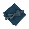 Best reviews of 😀 Alfani Men's 2-Pc. Bow Tie & Pocket Square Set, Created For Macy's Teal 😉