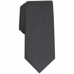 Brand new β Alfani Men's Malone Grid Slim Tie, Created For Macy's Black β