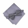 New 🥰 Alfani Men's Roy Geo Pre-Tied Bow Tie, Created For Macy's Navy 🧨