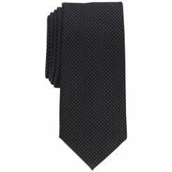 Hot Sale π Alfani Men's Dove Slim Tie, Created For Macy's Black β¨