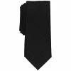 Discount 🔔 Alfani Men's Slim Geo Neat Tie, Created For Macy's Black 💯