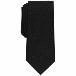 Discount π Alfani Men's Slim Geo Neat Tie, Created For Macy's Black π―