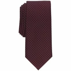 Coupon βοΈ Alfani Men's Oakdale Slim Tie, Created For Macy's Red π₯
