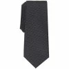 Discount 🎉 Alfani Men's Sheffer Geo Tie, Created For Macy's Black ⭐