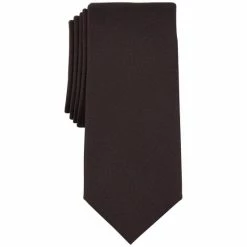 New 😉 Alfani Men's Roseau Solid Tie, Created For Macy's Red 🛒