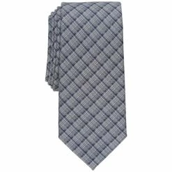 Top 10 π Alfani Men's Gino Plaid Slim Tie, Created For Macy's Grey π€©