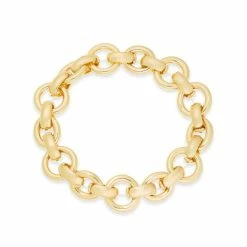 Promo π€© Alfani Large Link Stretch Bracelet, Created For Macy's Gold β¨