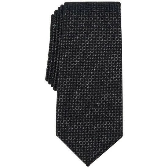 New π Alfani Men's Sutter Mini-Grid Tie, Created For Macy's Burgundy β