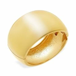 Best deal π Alfani Gold-Tone Smooth Hinge Bracelet, Created For Macy's βοΈ