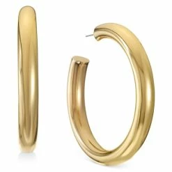 Cheap 𧨠Alfani Gold-Tone Large Wide C-Hoop Earrings, 2.4, Created For Macy's π