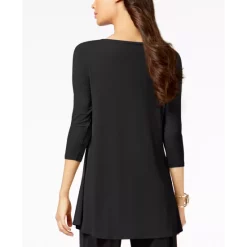 Cheapest ✨ Alfani 👩 Women's Satin V-Neck Tank Top, Created For Macy's Deep Black 😉