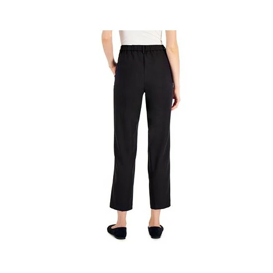 Coupon 𧨠Alfani π© Women's Pull-On Wide-Leg Pants, Created For Macy's Modern Navy 𧨠- Image 2