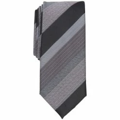Deals π Alfani Men's Cormack Striped Slim Tie, Created For Macy's Pink π§¨