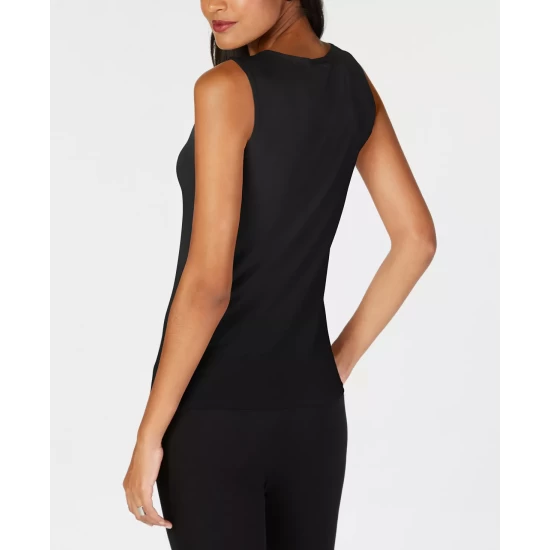 Hot Sale π Alfani Sleeveless Layering Tank Top, Created For Macy's Fresh Cream 𧨠- Image 3