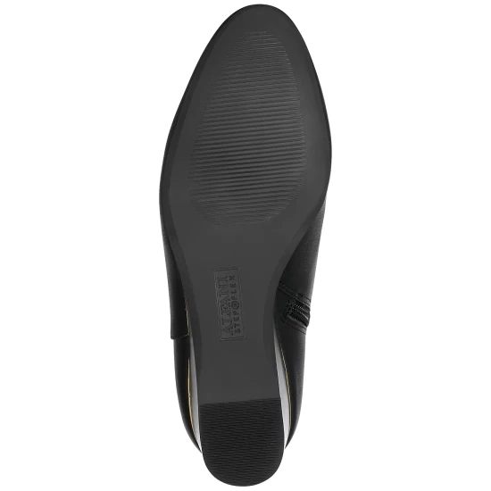 Hot Sale π Alfani π© Women's Bea Wedge Booties, Created For Macy's Black Smooth π - Image 7