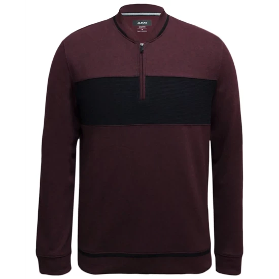 Hot Sale π€© Alfani Men's Double-Knit Sweater, Created For Macy's Blue Nite Escape β¨