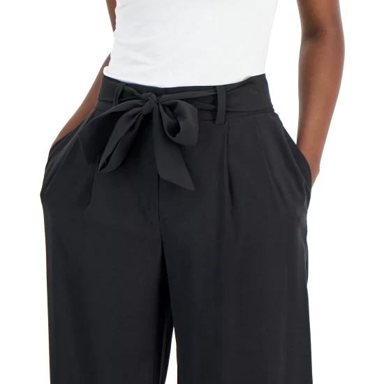 Coupon π Alfani π© Women's Tie-Belt Trousers, Created For Macy's New Fawn π - Image 5