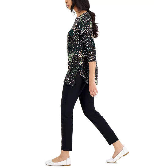 Deals π Alfani Knit Pajama Set, Created For Macy's Classic Black π