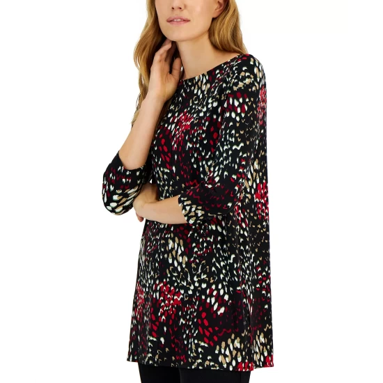 Deals π Alfani Knit Pajama Set, Created For Macy's Classic Black π - Image 2