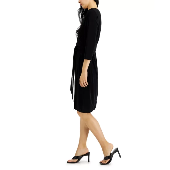 Promo π Alfani π© Women's Step 'N Flex Tavii Flats, Created For Macy's Black Crinkle Patent βοΈ - Image 2