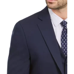 Discount π Alfani Men's Slim-Fit Stretch Solid Suit Pants, Created For Macy's Navy π